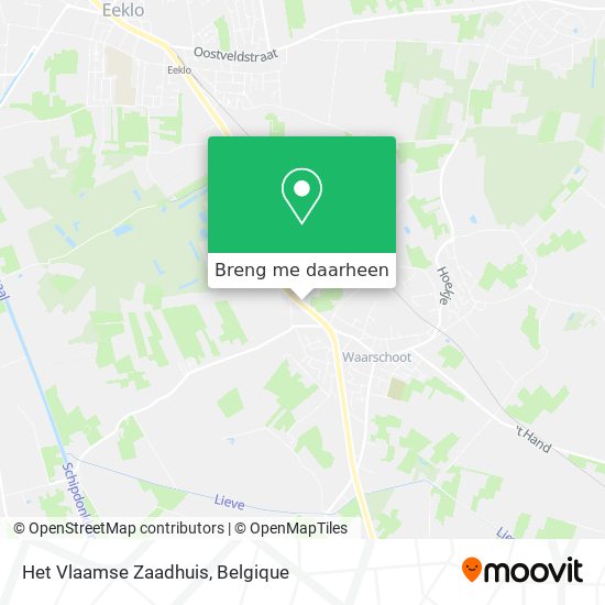 Het Vlaamse Zaadhuis kaart