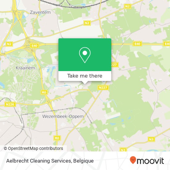 Aelbrecht Cleaning Services kaart