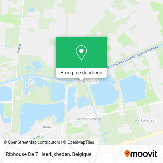 Ribhouse De 7 Heerlijkheden kaart