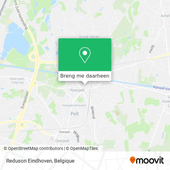 Reduson Eindhoven kaart