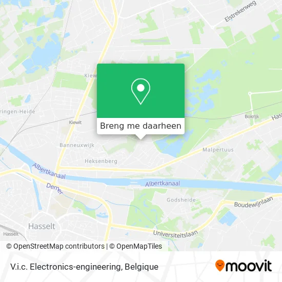 V.i.c. Electronics-engineering kaart