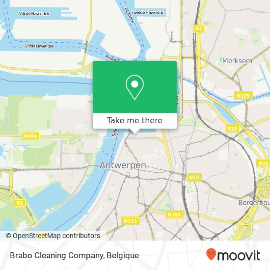 Brabo Cleaning Company kaart