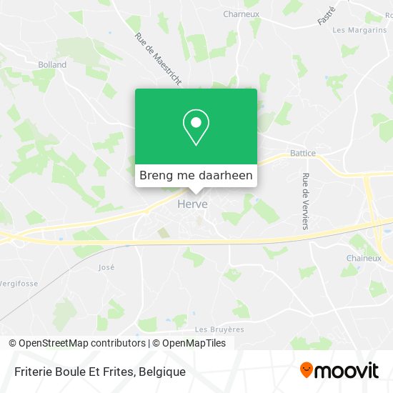 Friterie Boule Et Frites kaart
