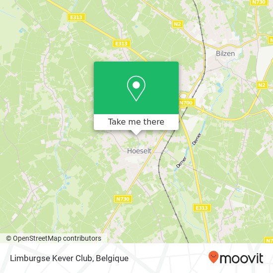 Limburgse Kever Club kaart