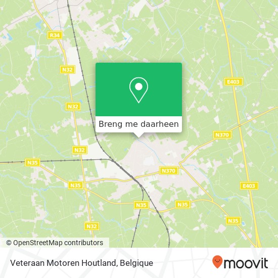 Veteraan Motoren Houtland kaart