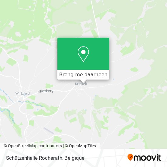 Schützenhalle Rocherath kaart