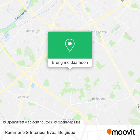 Remmerie G Interieur Bvba kaart