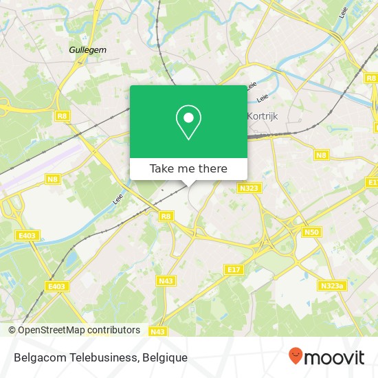 Belgacom Telebusiness kaart