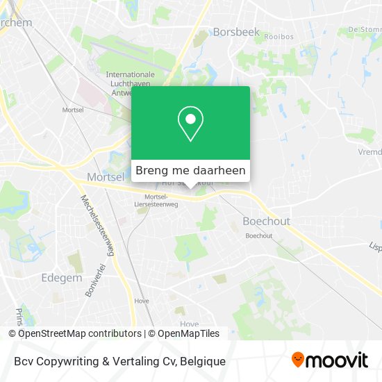 Bcv Copywriting & Vertaling Cv kaart