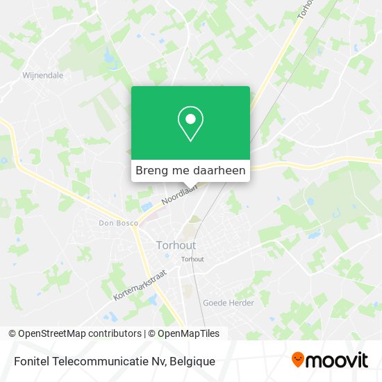 Fonitel Telecommunicatie Nv kaart