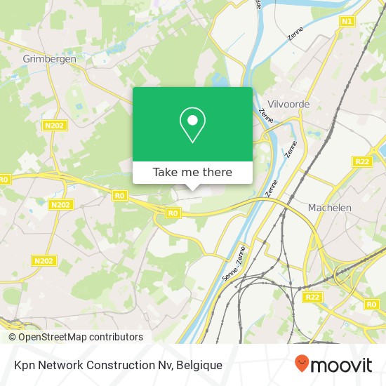 Kpn Network Construction Nv kaart