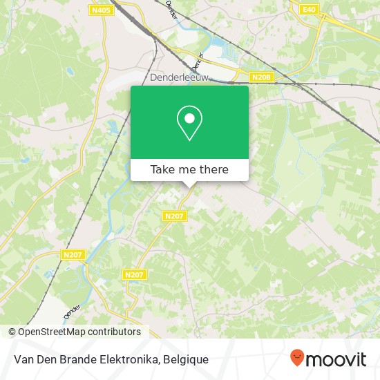 Van Den Brande Elektronika kaart