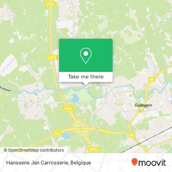 Hanssens Jan Carrosserie kaart