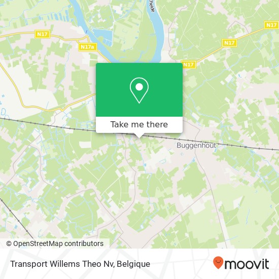 Transport Willems Theo Nv kaart