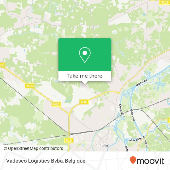 Vadesco Logistics Bvba kaart