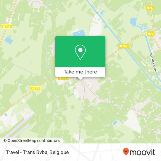 Travel - Trans Bvba kaart