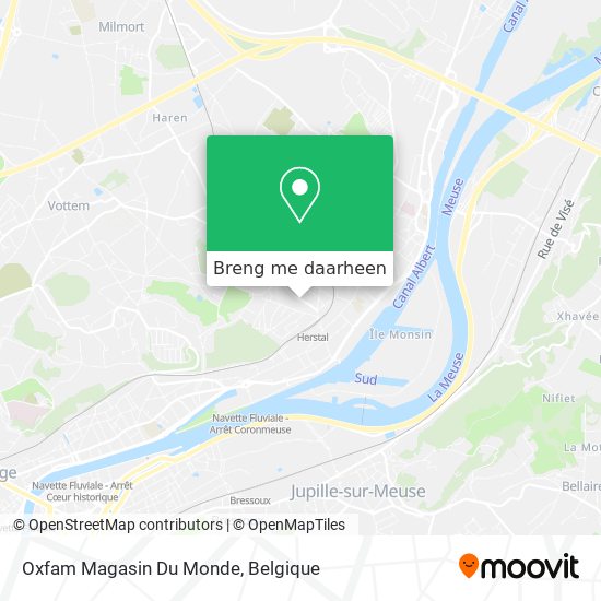 Oxfam Magasin Du Monde kaart