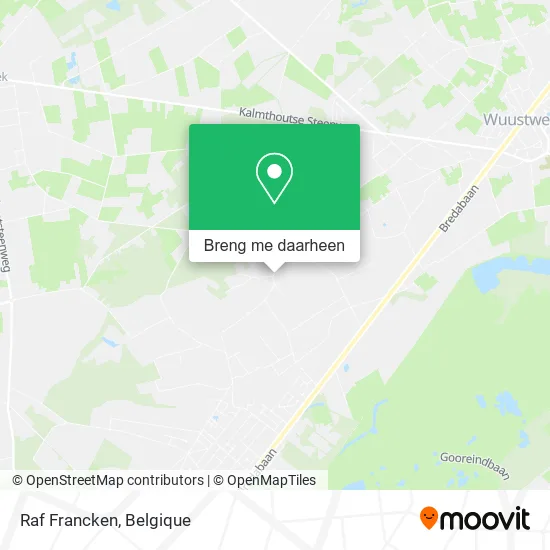 Raf Francken kaart