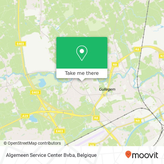 Algemeen Service Center Bvba kaart