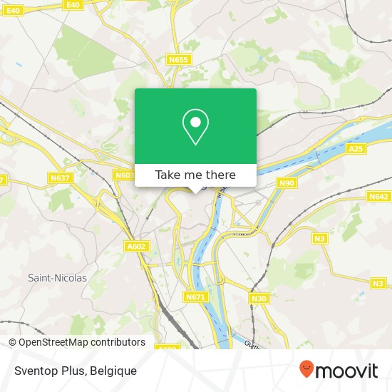 Sventop Plus kaart
