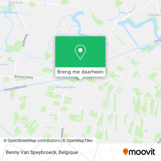 Benny Van Speybroeck kaart