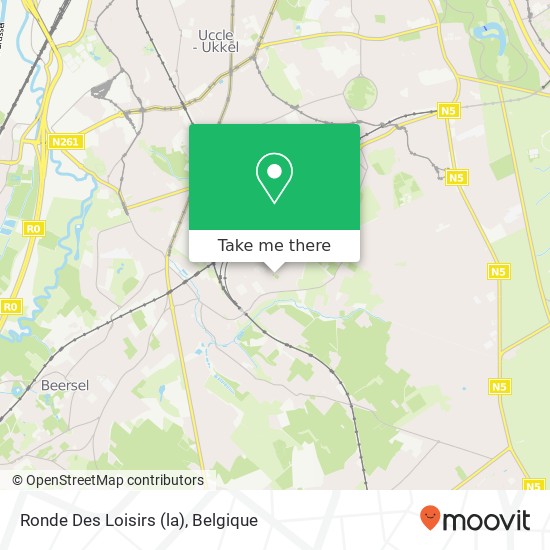 Ronde Des Loisirs (la) kaart