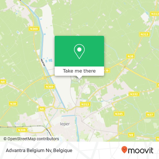 Advantra Belgium Nv kaart