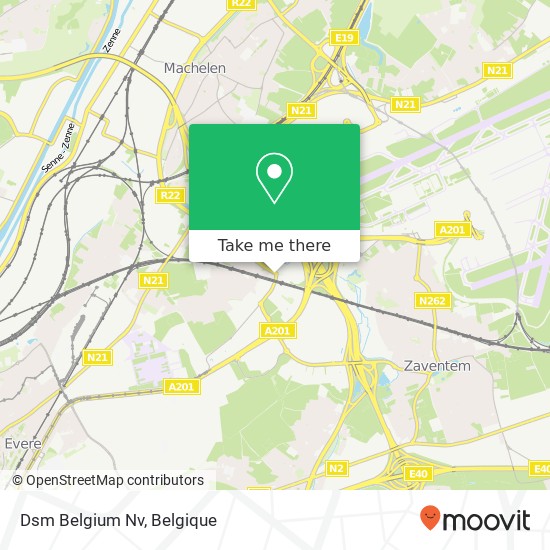 Dsm Belgium Nv kaart