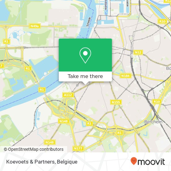 Koevoets & Partners kaart