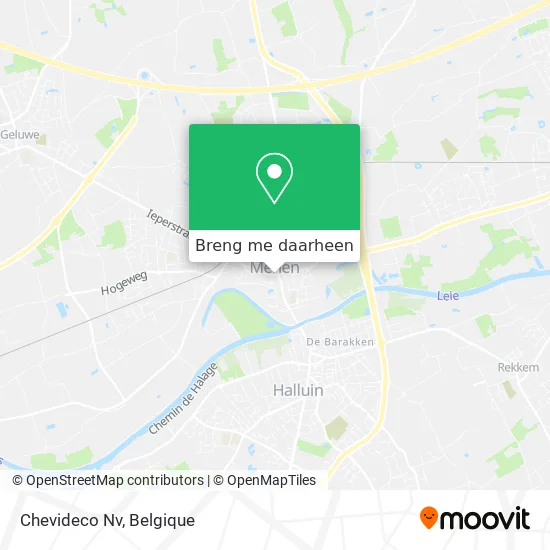 Chevideco Nv kaart
