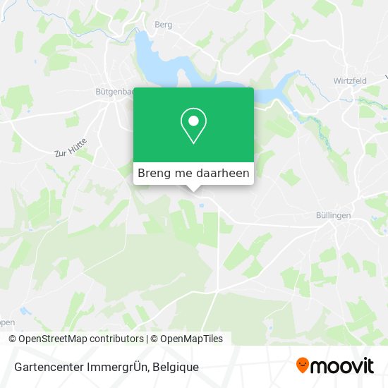 Gartencenter ImmergrÜn kaart