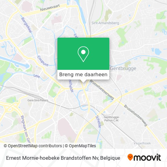 Ernest Mornie-hoebeke Brandstoffen Nv kaart