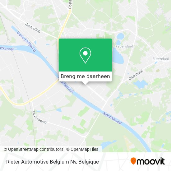 Rieter Automotive Belgium Nv kaart