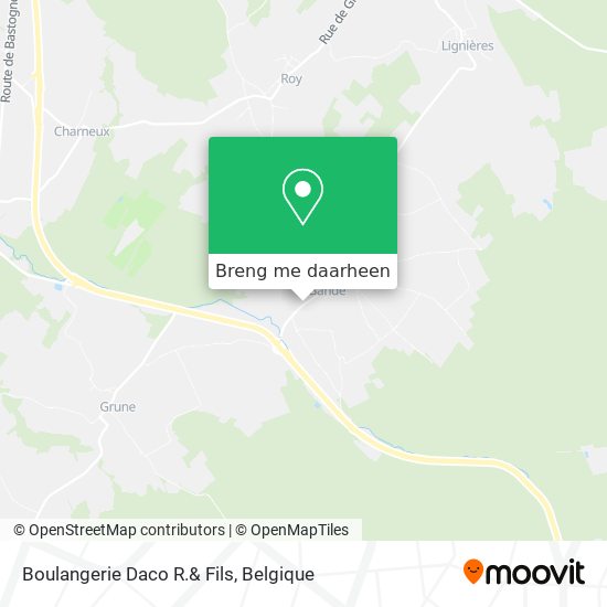 Boulangerie Daco R.& Fils kaart