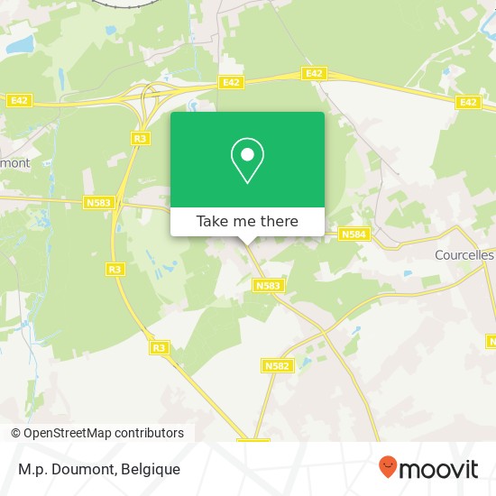 M.p. Doumont kaart