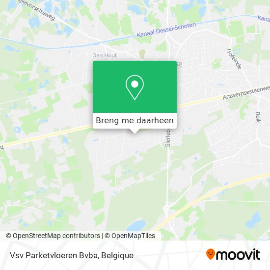 Vsv Parketvloeren Bvba kaart