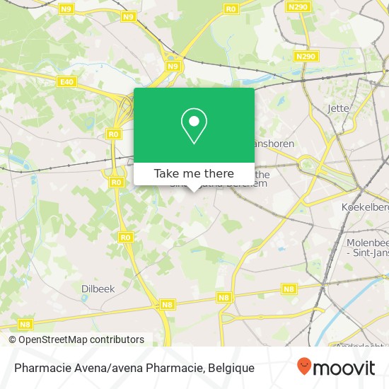 Pharmacie Avena / avena Pharmacie kaart