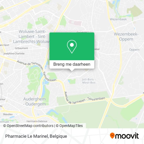 Pharmacie Le Marinel kaart