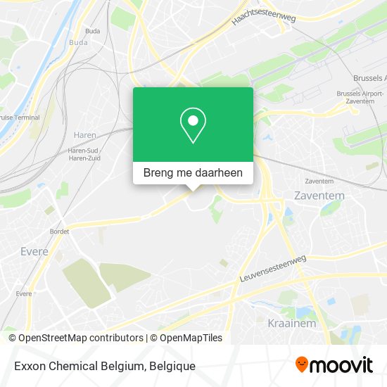 Exxon Chemical Belgium kaart