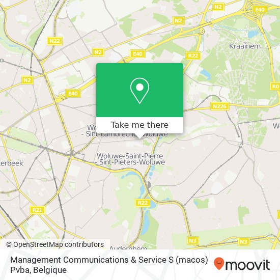 Management Communications & Service S (macos) Pvba kaart