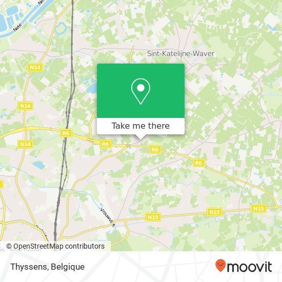 Thyssens kaart