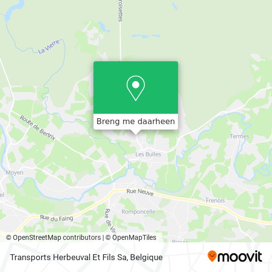 Transports Herbeuval Et Fils Sa kaart