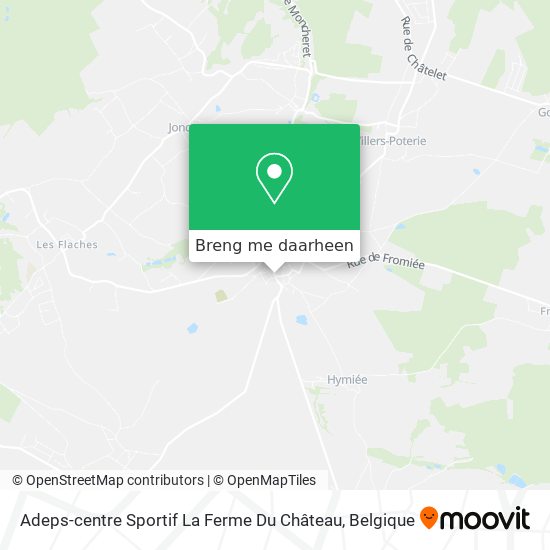 Adeps-centre Sportif La Ferme Du Château kaart