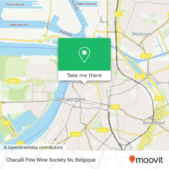 Chacalli Fine Wine Society Nv kaart