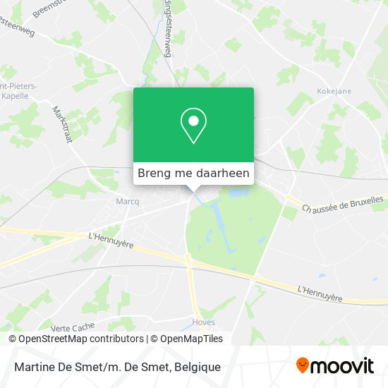 Martine De Smet/m. De Smet kaart