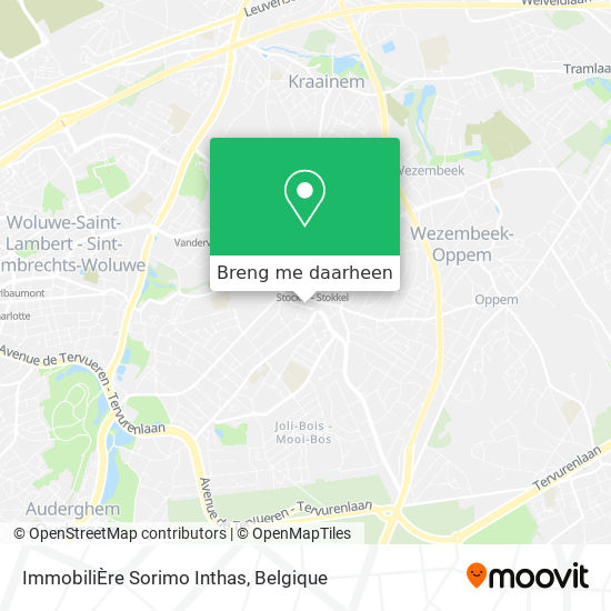 ImmobiliÈre Sorimo Inthas kaart