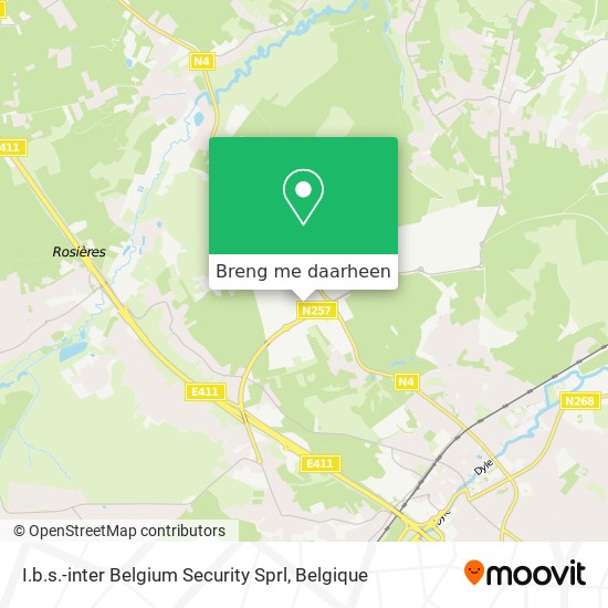 I.b.s.-inter Belgium Security Sprl kaart