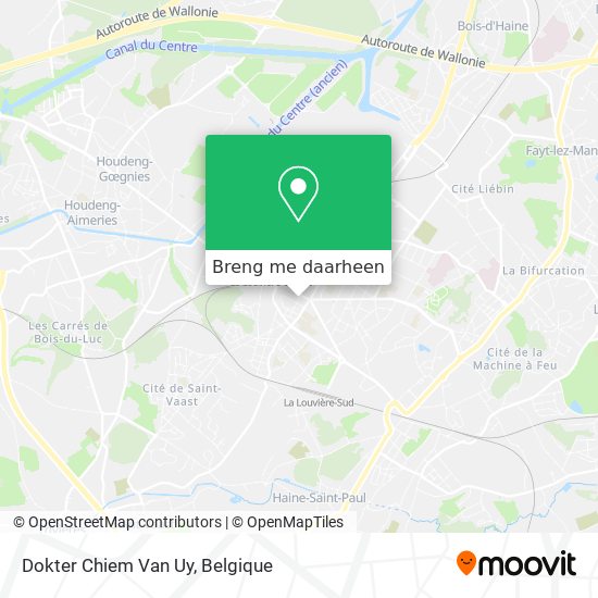 Dokter Chiem Van Uy kaart