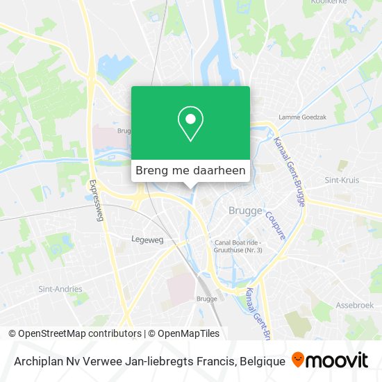 Archiplan Nv Verwee Jan-liebregts Francis kaart