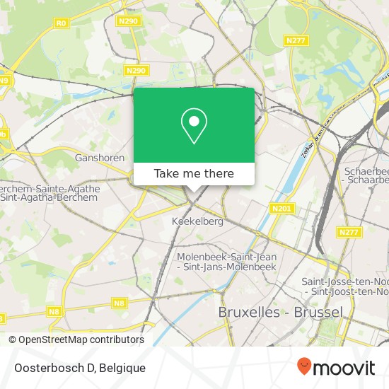 Oosterbosch D kaart